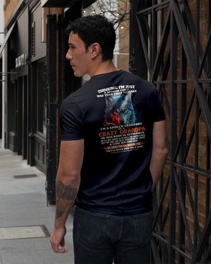 SEPTEMBER - SPOILED GRANDSON - GIFT FROM GRANDPA - SNOW09 (SKU26T-01-43-09)