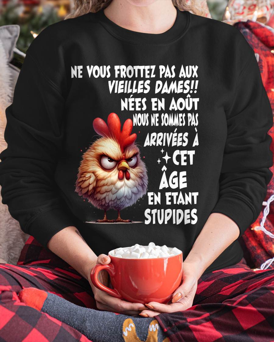 AOÛT, NE VOUS FROTTEZ PAS AUX VIEILLES DAMES !! - SNOW08 (SKU2605-87-08)