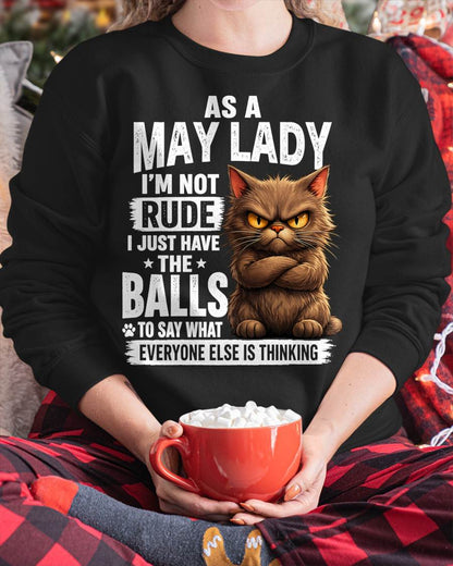 MAY SHIRT, SAY WHAT EVERYONE ELSE IS THINKING - SNOW05 (SKU2604-273-05)