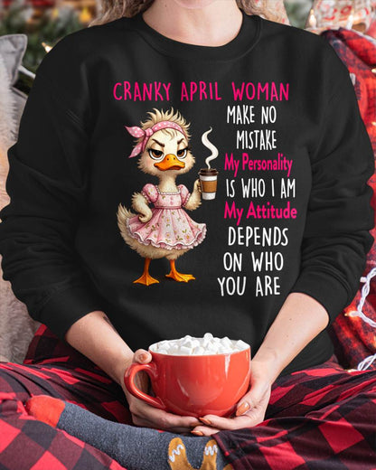 APRIL SHIRT, MY PERSONALITY IS WHO I AM - SNOW04 (SKU2605-264-04)