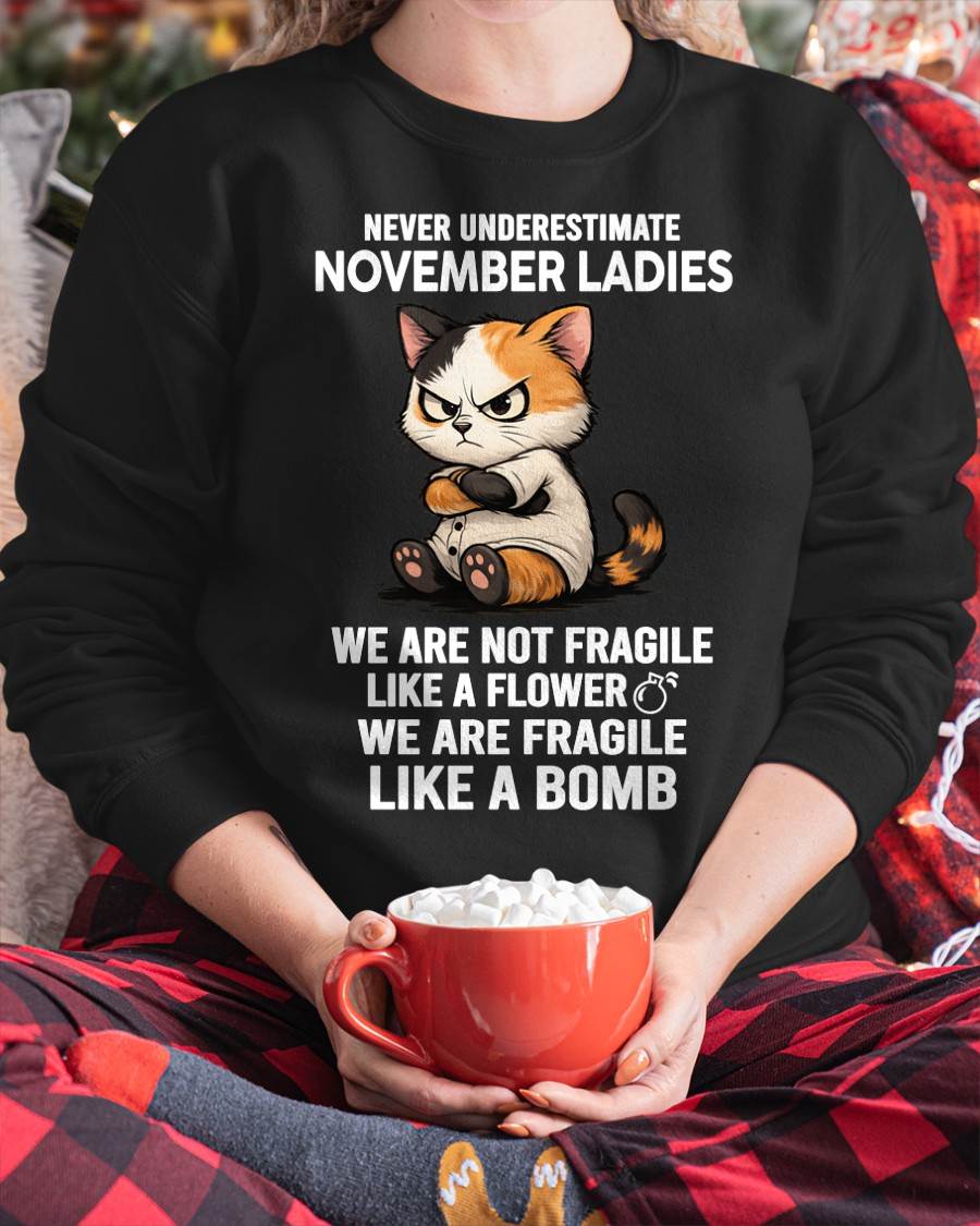 NOVEMBER SHIRT, WE ARE FRAGILE LIKE A BOMB - FMA SNOW11 (SKU2603-349-11)