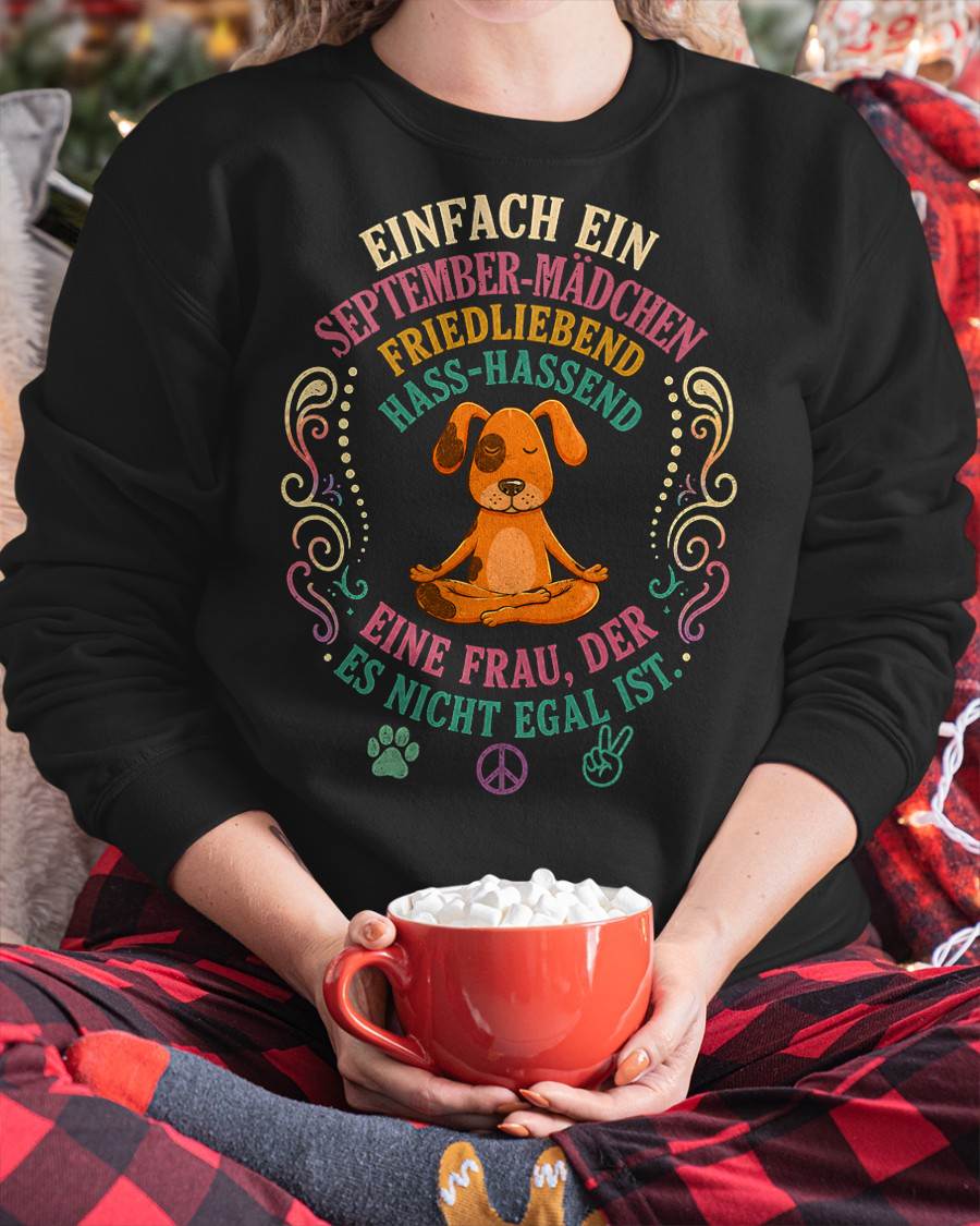 SEPTEMBER, FRIEDLIEBEND HASS-HASSEND EINE FRAU, DER ES NICHT EGAL IST - SNOW GER09 (SKU2605-351-09)