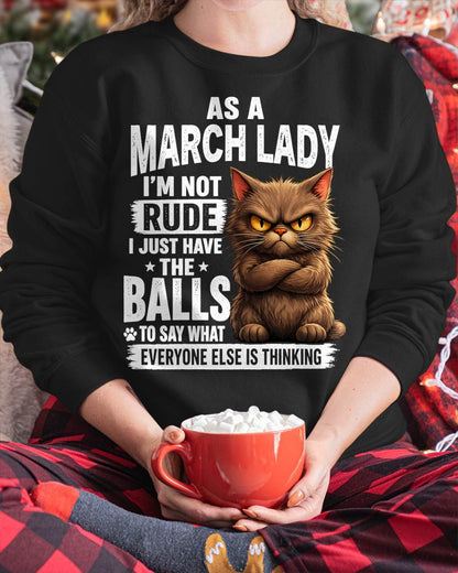 MARCH SHIRT, SAY WHAT EVERYONE ELSE IS THINKING - SNOW03 (SKU2604-273-03)