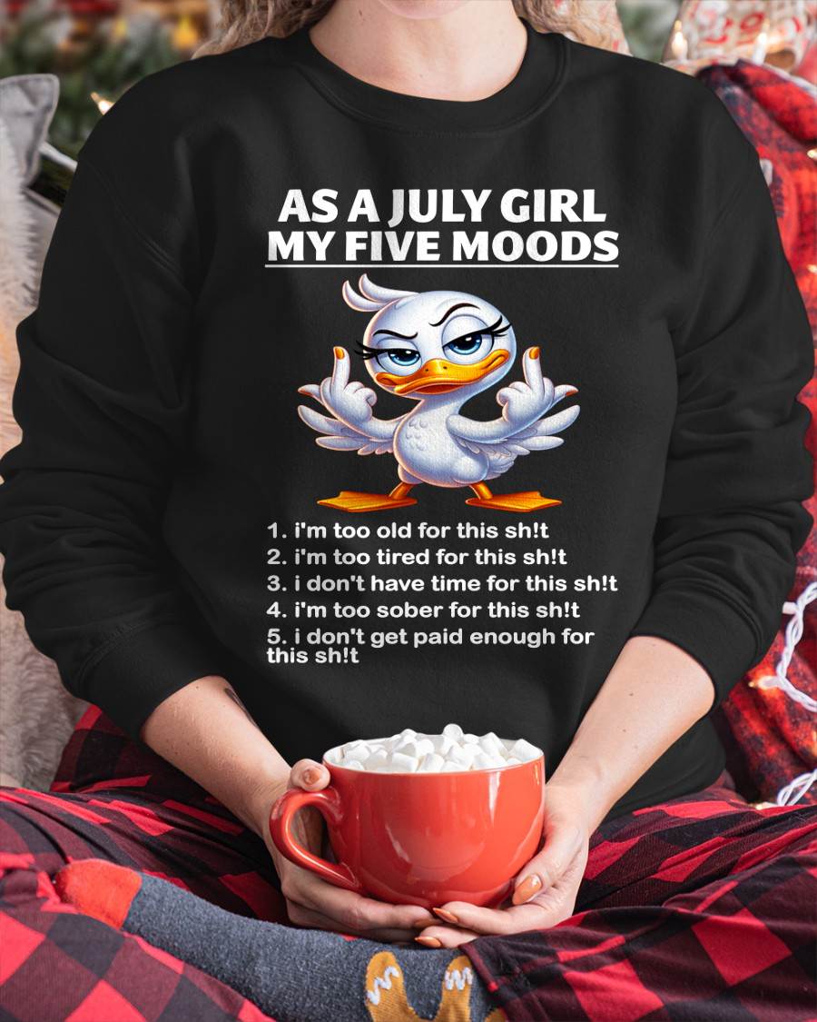 JULY SHIRT, MY FIVE MOODS - SNOW07 (SKU2604-248-07)