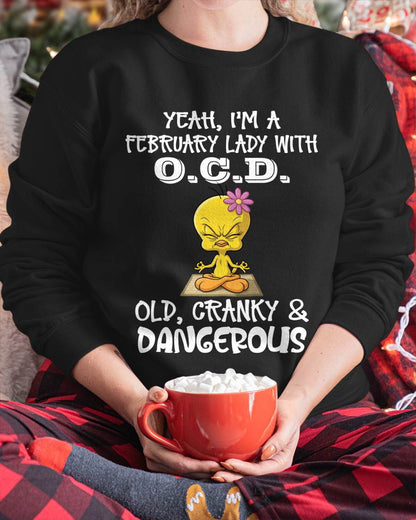 FEBRUARY SHIRT, OLD CRANKY DANGEROUS - SNOW02 (SKU2606-65-02)