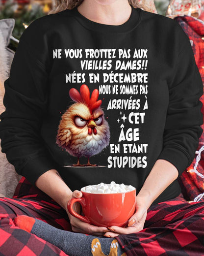 DÉCEMBRE, NE VOUS FROTTEZ PAS AUX VIEILLES DAMES !! - SNOW12 (SKU2605-87-12)