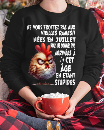 JUILLET, NE VOUS FROTTEZ PAS AUX VIEILLES DAMES !! - SNOW07 (SKU2605-87-07)