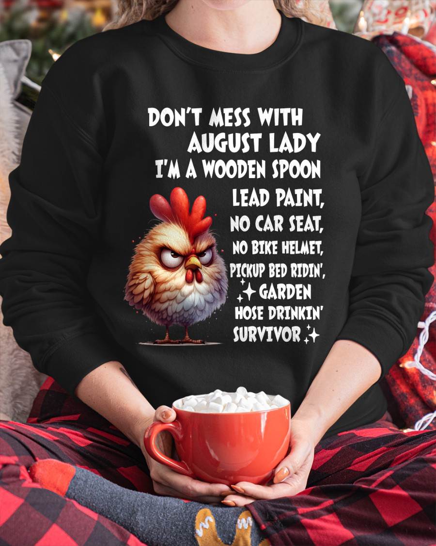 AUGUST SHIRT, I'M A WOODEN SPOON, LEAD PAINT - SNOW08 (SKU2604-254-08)