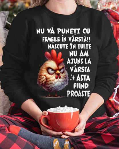 IULIE, NU VĂ PUNEȚI CU FEMEILE ÎN VÂRSTĂ!! - SNOW RO07 (SKU2606-97-07)