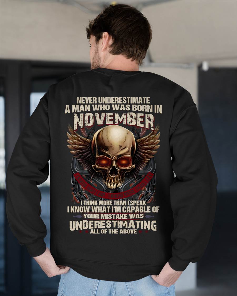 NOVEMBER, YOUR MISTAKE WAS UNDERESTIMATING ALL OF THE ABOVE - SNOW MALE11 (SKU26T-01135-11)