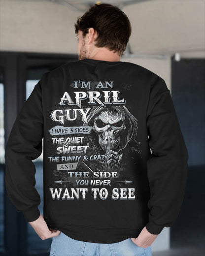 APRIL, I HAVE 3 SIDES THE QUIET & SWEET THE FUNNY & CRAZY-SNOW MALE04 (SKU07-60-04)