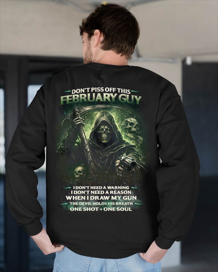 FEBRUARY, I DON'T NEED A WARNING I DON'T NEED A REASON - SNOW MALE02 (SKU2602-130-02)