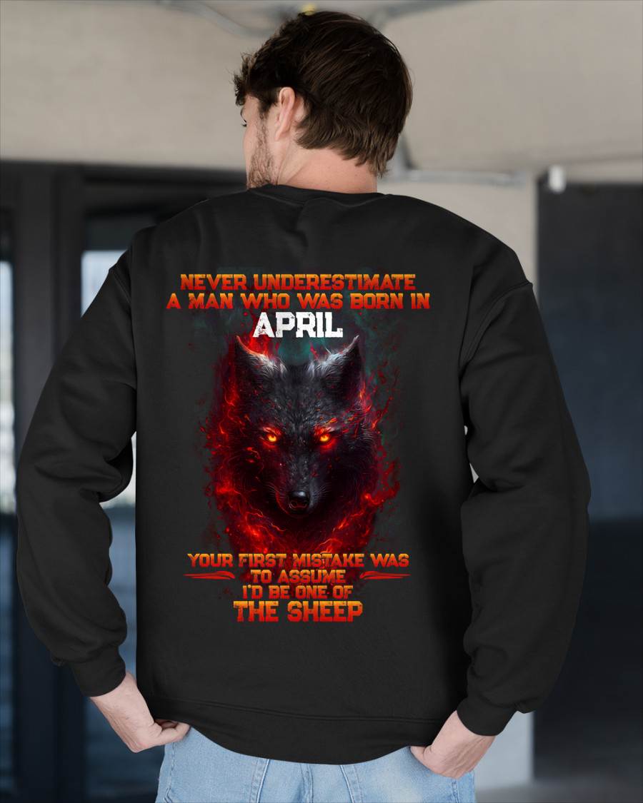 APRIL, I'D BE ONE OF THE SHEEP - SNOW MALE04 (SKU2602-131-04)