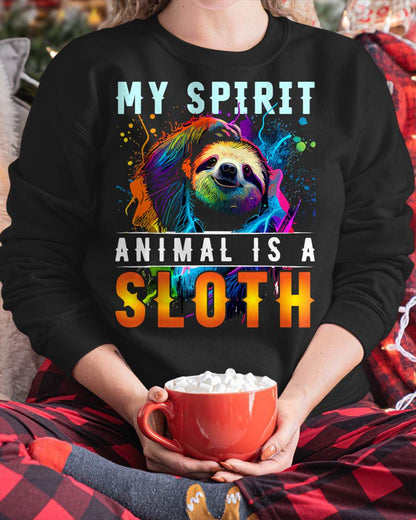 My Spirit Animal is A Sloth T-Shirt Funny Sloths T-Shirt