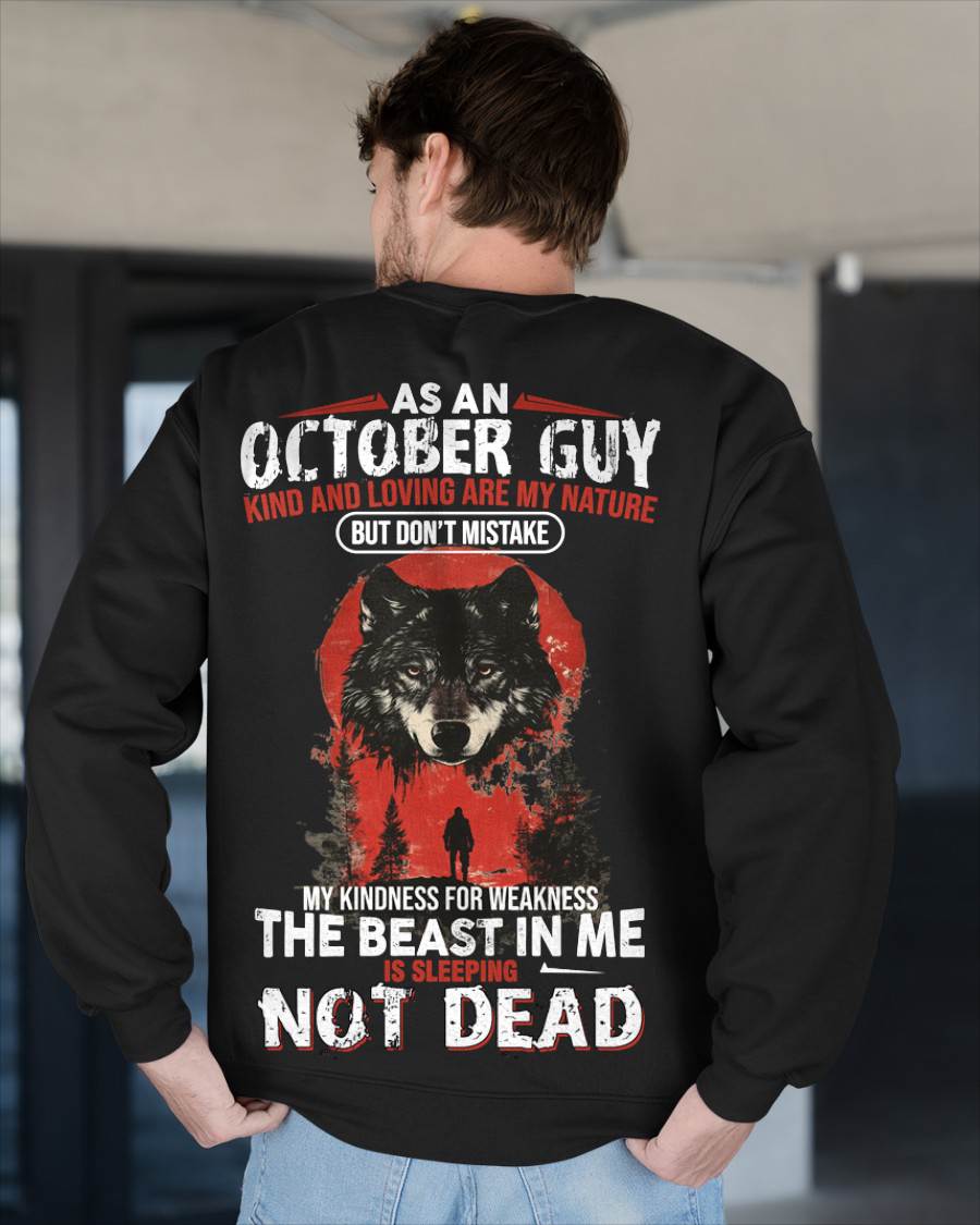 OCTOBER, KIND AND LOVING ARE MY NATURE-SNOW MALE10 (SKU26T-01-17-10)