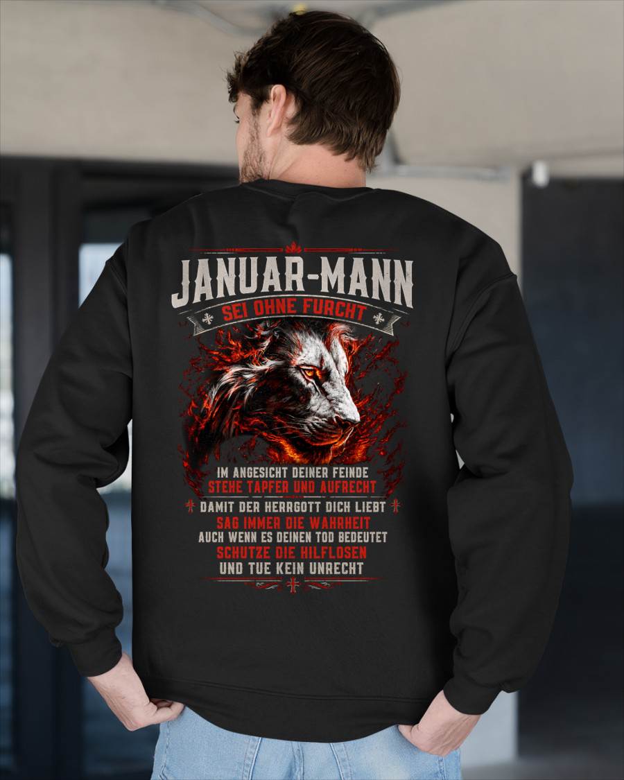 JANUAR, SEI OHNE FURCHT IM ANGESICHT DEINER FEINDE - SNOW GER01 (SKU2605-362-01)