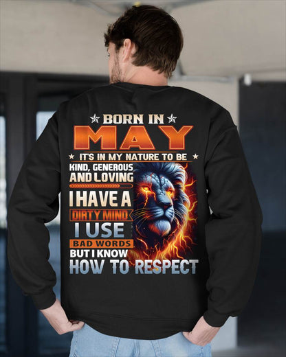 MAY, I KNOW HOW TO RESPECT – SNOW MALE05 (SKU08-84-05)