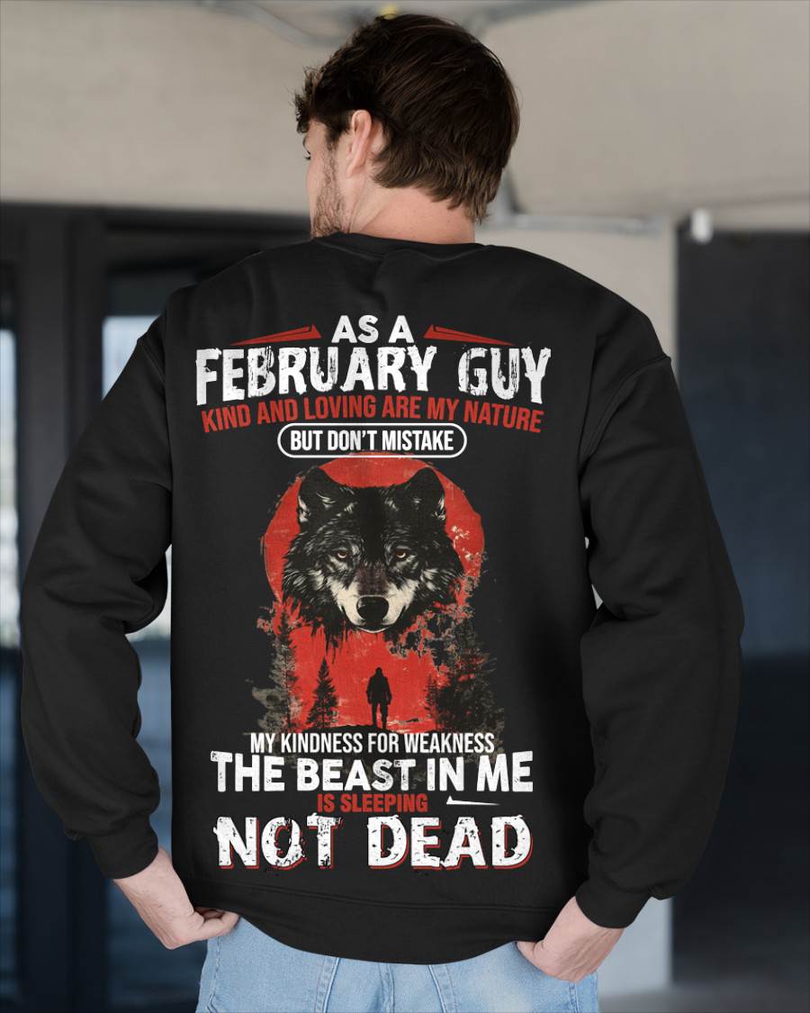 FEBRUARY, KIND AND LOVING ARE MY NATURE-SNOW MALE02 (SKU26T-01-17-02)