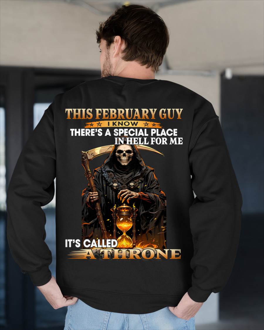 FEBRUARY, I KNOW THERE’S A SPECIAL PLACE IN HELL FOR ME - SNOW MALE02 (SKU26T-01270-02)