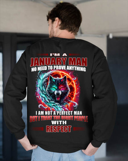 JANUARY, I AM NOT A PERFECT MAN – SNOW MALE01 (SKU26T-01-50-01)