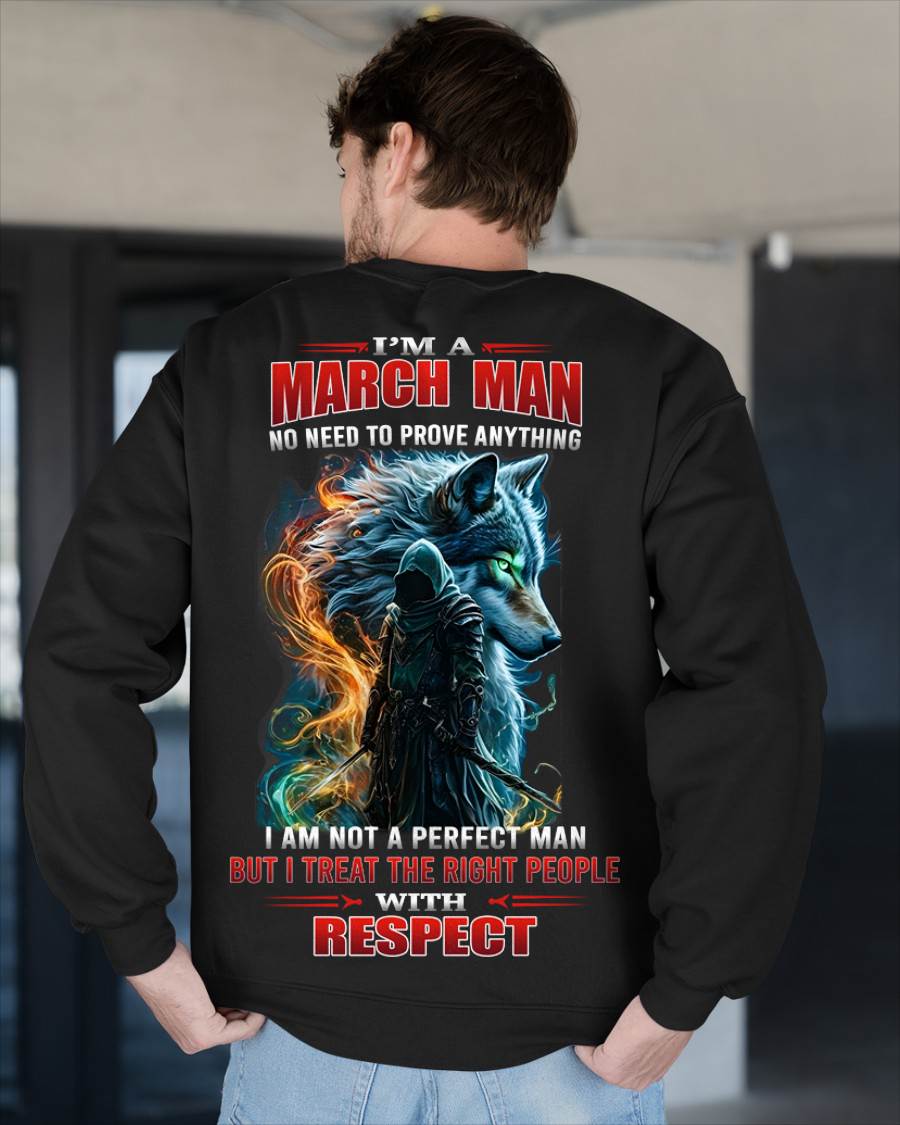 MARCH, I’M A MARCH MAN NO NEED TO PROVE ANYTHING - SNOW MALE03 (SKU26T-01-67-03)