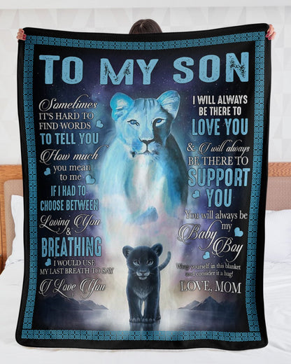 Special Gift For Your Son Blanket - From Mom (SKUB06-84)