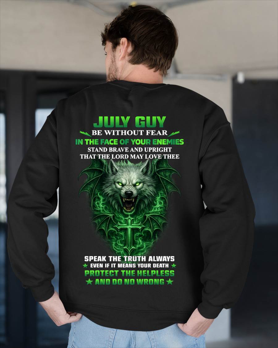 JULY, STAND BRAVE AND UPRIGHT – SNOW MALE07 (SKU2602-105-07)