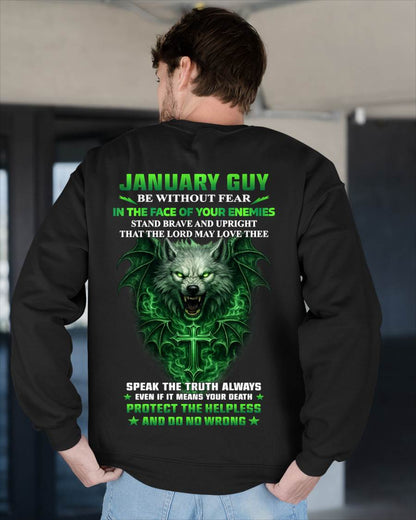JANUARY, STAND BRAVE AND UPRIGHT – SNOW MALE01 (SKU2602-105-01)