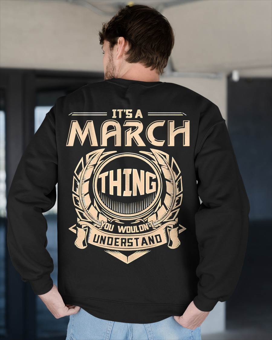 MARCH, THING YOU WOULDN’T UNDERSTAND – SNOW MALE03 (SKU09-17-03)