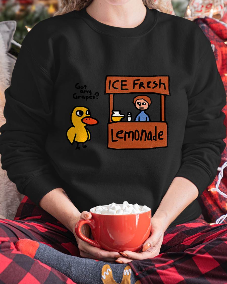 The Duck Song Got Any Grapes Funny Meme T-Shirt