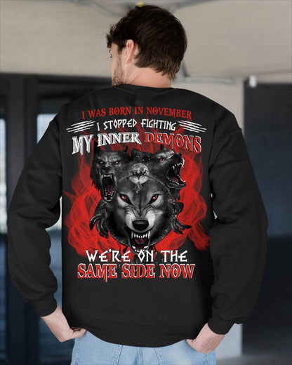 NOVEMBER, WE’RE ON THE SAME SIDE NOW – SNOW MALE11 (SKU26T-01144-11)