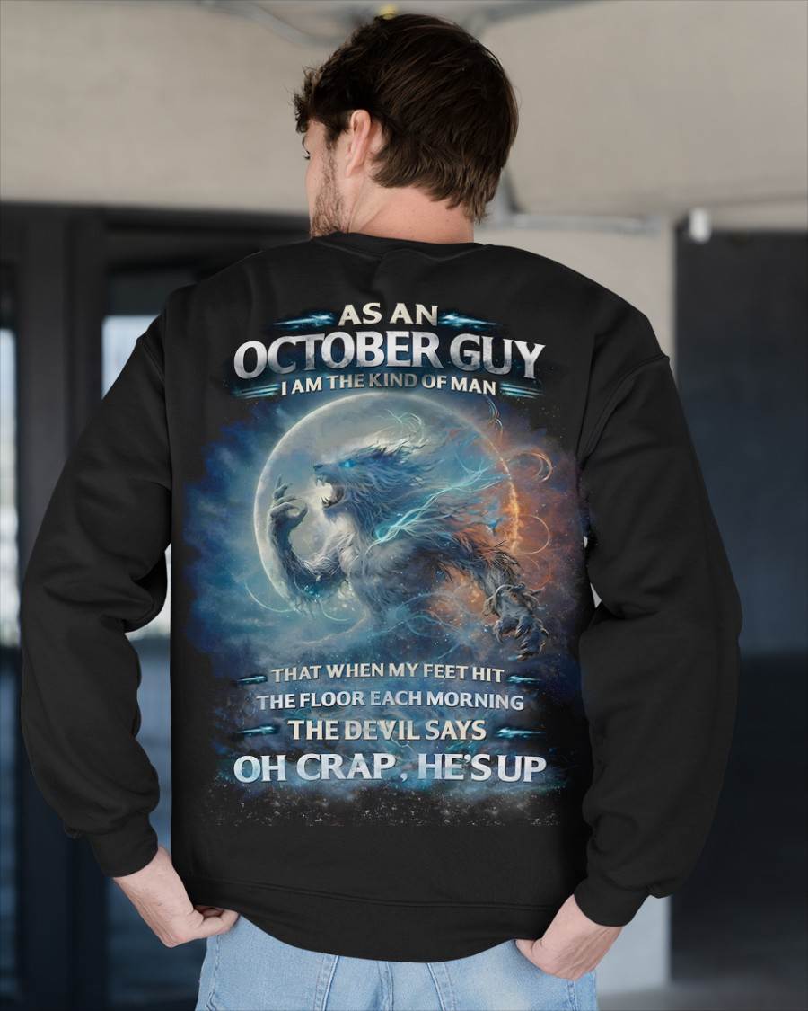 OCTOBER, THE DEVIL SAYS OH CRAP, HE’S UP – SNOW MALE10 (SKU26T-01104-10)