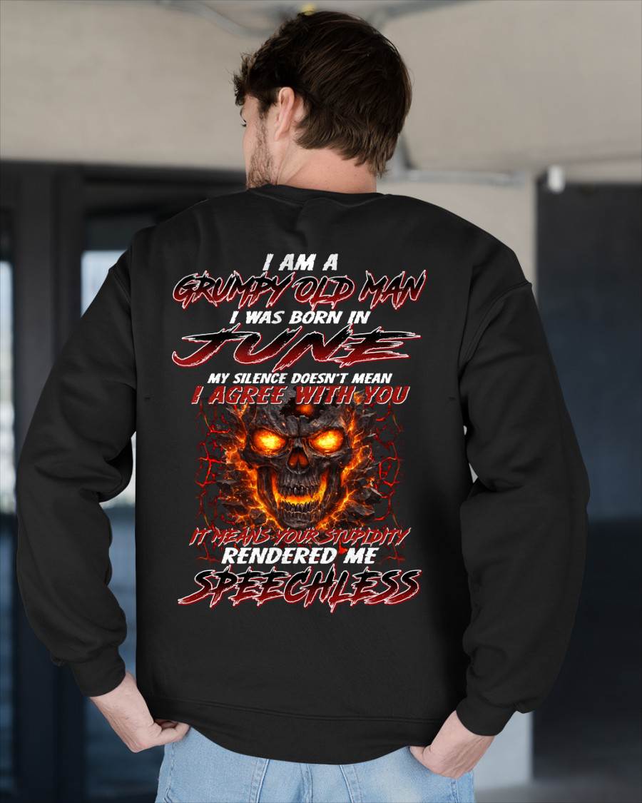 JUNE, MY SILENCE DOESN’T MEAN I AGREE WITH YOU – SNOW MALE06 (SKU26T-01232-06)