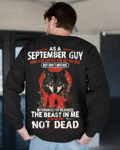 SEPTEMBER, KIND AND LOVING ARE MY NATURE-SNOW MALE09 (SKU26T-01-17-09)