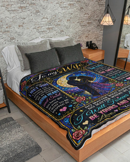 BLANKET FOR WIFE – COMFORT & WARMTH GIFT FROM HUSBAND- SNOW00 (SKU2609-189)