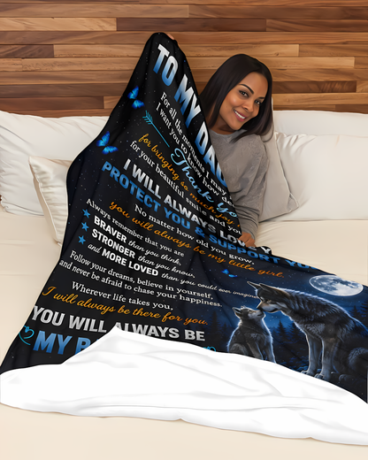 Special Gift For Your Daughter Blanket - From Dad (SKU2608-400)