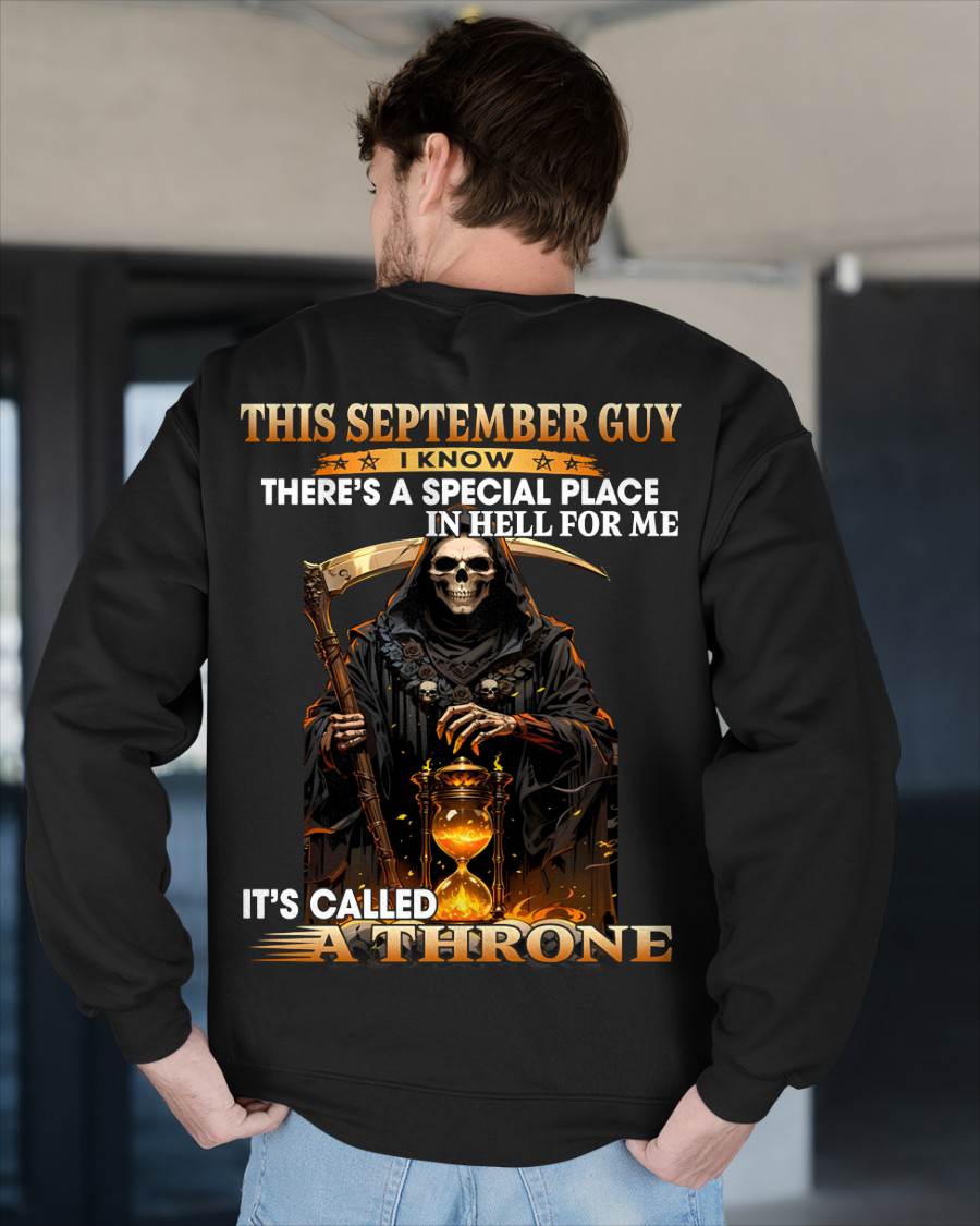 SEPTEMBER, I KNOW THERE’S A SPECIAL PLACE IN HELL FOR ME - SNOW MALE09 (SKU26T-01270-09)