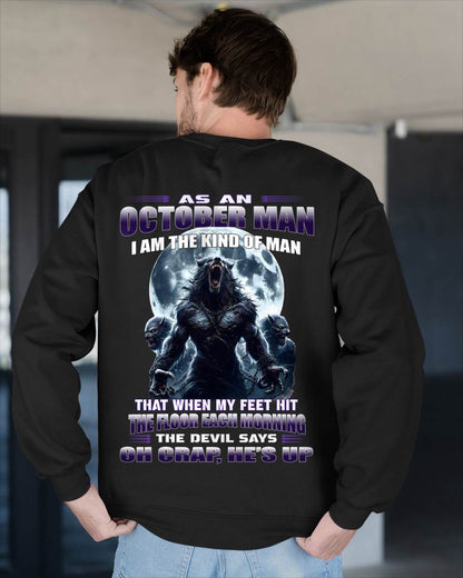 OCTOBER, THE DEVIL SAYS OH CRAP, HE’S UP – SNOW MALE 10 (SKU26T-01170-10)