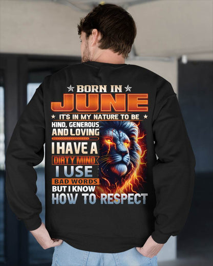 JUNE, I KNOW HOW TO RESPECT – SNOW MALE06 (SKU08-84-06)