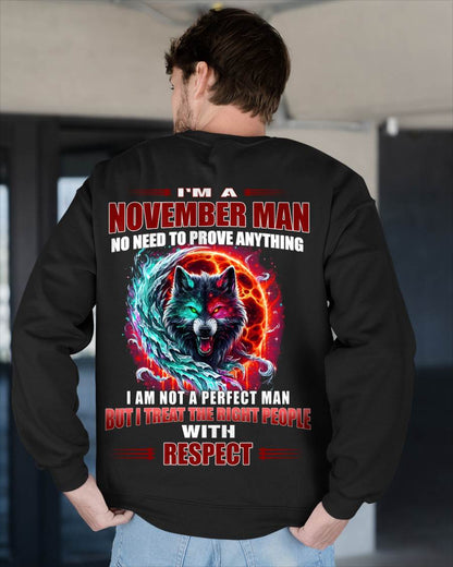 NOVEMBER, I AM NOT A PERFECT MAN – SNOW MALE11 (SKU26T-01-50-11)