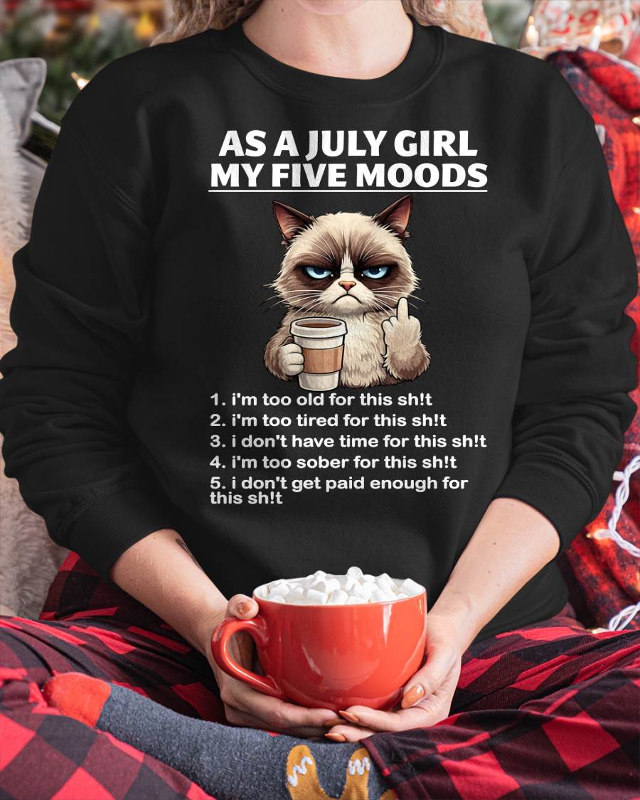 JULY SHIRT, MY FIVE MOOD - SNOW07 (SKU2603-147-07)