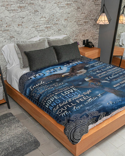 Special Gift For Your Son Blanket - From Dad (SKUB11-109)