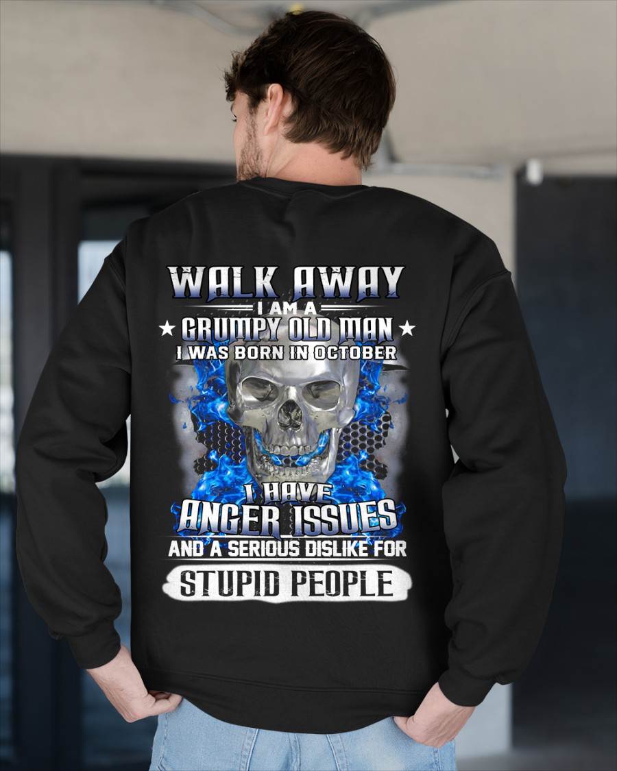 OCTOBER, I AM A GRUMPY OLD MAN – SNOW MALE10 (SKU26T-01187-10)