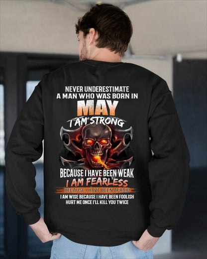 MAY SHIRT, I AM FEARLESS – SNOW MALE05 (SKU2602-173-05)