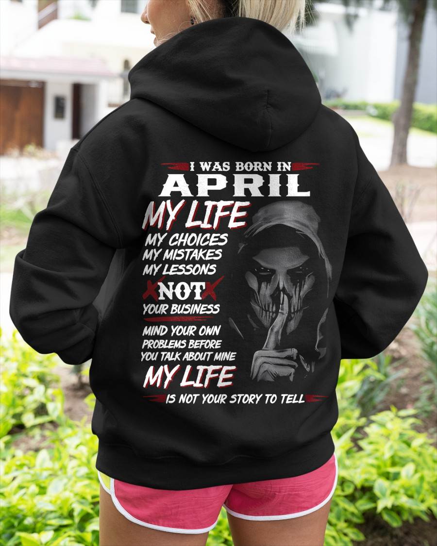 I WAS BORN IN APRIL - FMA (SKU08-36-04)