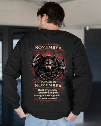 NOVEMBER SHIRT, Strength wasn't given it was earned – SNOW MALE11 (SKU2602-164-11)