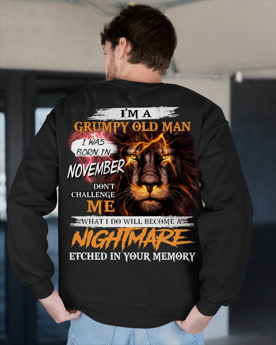 NOVEMBER, WHAT I DO WILL BECOME A NIGHTMARE – SNOW MALE11 (SKU26T-01237-11)