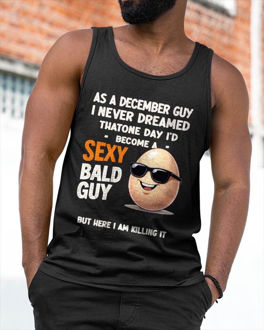 DECEMBER SHIRT FOR A SEXY BALD MAN - SNOW12 (SKU2603-290-12)