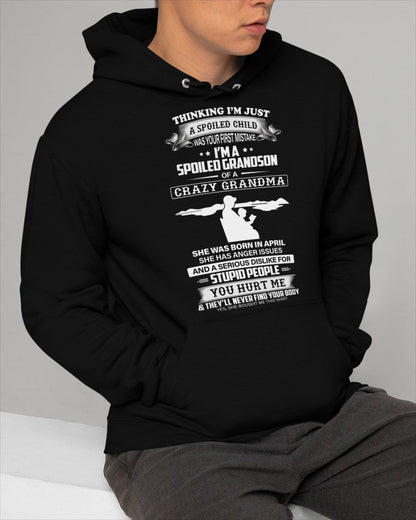 Spoiled by Grandma Shirt April Edition – From Grandma to Grandson snow04 (SKU-GMS2-04)