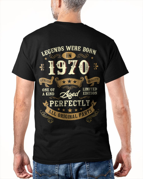 LEGEND WERE BORN IN 1970 - male us1970 (SKU2604-269-1970)